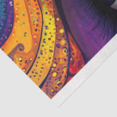 Decoupage Vibrant Mardi Gras Mask Seidenpapier (Ausschnitt)