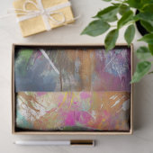 Decoupage Vibrant Monkey Abstract Art Headphones Seidenpapier (Geschenk)