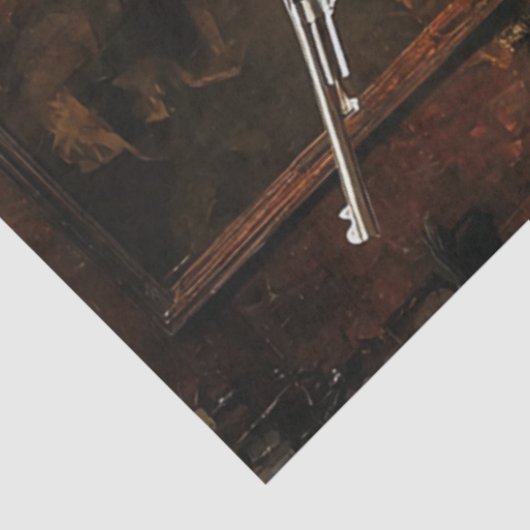 Decoupage Viktorianisch Dressed Lady Gunslinger Seidenpapier (Ausschnitt)