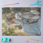 Decoupage Viktorianisch Dressed Lady Standard Pood Seidenpapier (Basteln)