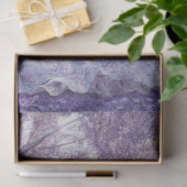 Decoupage Viktorianisch Southern Lady Parasol Lila Seidenpapier (Geschenk)