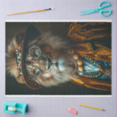 Decoupage Vintag bedruckt Charismatic Lion Seidenpapier (Basteln)