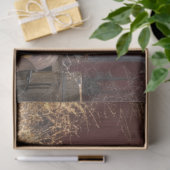 Decoupage Vintag Rusty Yellow Truck Roter Stall Seidenpapier (Geschenk)