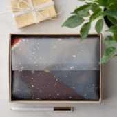 Decoupage Vintag Santa Saint Nick Seidenpapier (Geschenk)