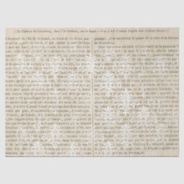 Decoupage, Vintag White Damask Seidenpapier