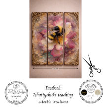 Decoupage Vintage Hummel Blumen Möbel Kunst