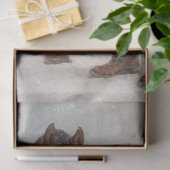 Decoupage Vintage Poster Christmas Santa & Horse Seidenpapier (Geschenk)