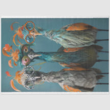 Decoupage Wackadoodle Bridge Playing Birnen