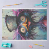 Decoupage Wackadoodle Urban Bird Seidenpapier (Basteln)