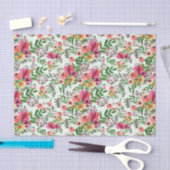 Decoupage Watercolor Floral Blume Seidenpapier (Handwerk)