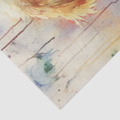 Decoupage Watercolor Weihnachtsmann Seidenpapier (Ausschnitt)