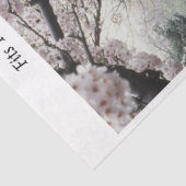 Decoupage Waterfall Cherry Blossom Fits 16x20 Seidenpapier (Detail)