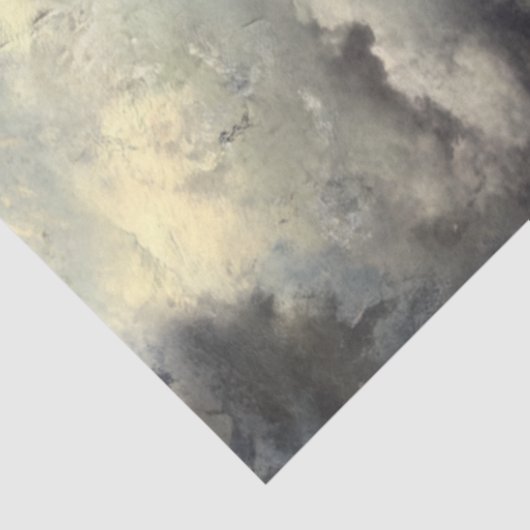 Decoupage Weathered Lighthouse Wildblumen Seidenpapier (Ausschnitt)