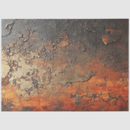 Decoupage Weathered Rust Textured Imitats beenden Seidenpapier