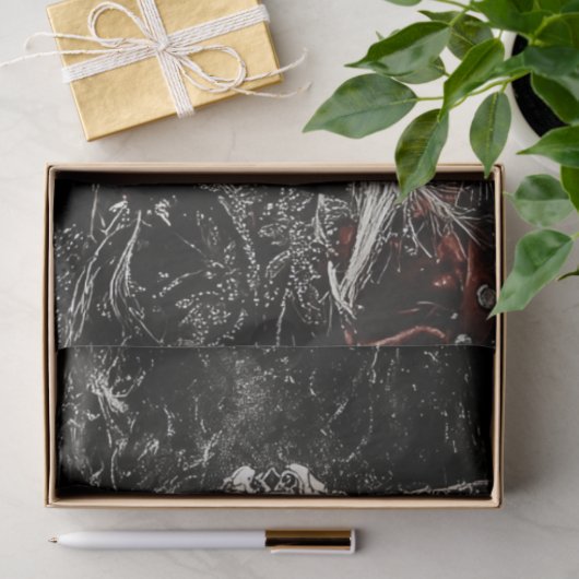 Decoupage Western Frontier Lady Sheriff Seidenpapier (Geschenk)