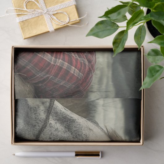 Decoupage Western Lifestyle Cowboy Hornapping Seidenpapier (Geschenk)