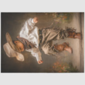 Decoupage Western Whimsy Child Dance Prairie Seidenpapier (Vorderseite)