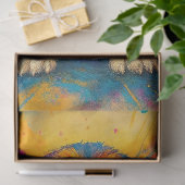 Decoupage Whimsical Abstract Beagle Joyful Pup Seidenpapier (Geschenk)