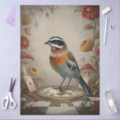 Decoupage Whimsical Bird Seidenpapier (Basteln)