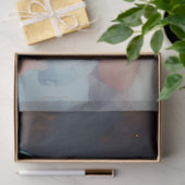 Decoupage Whimsical Blonde Blue Headband & Rabbit Seidenpapier (Geschenk)