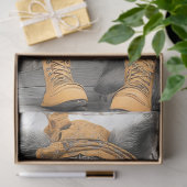 Decoupage Whimsical Boho Fox Vintage Kleidung Seidenpapier (Geschenk)