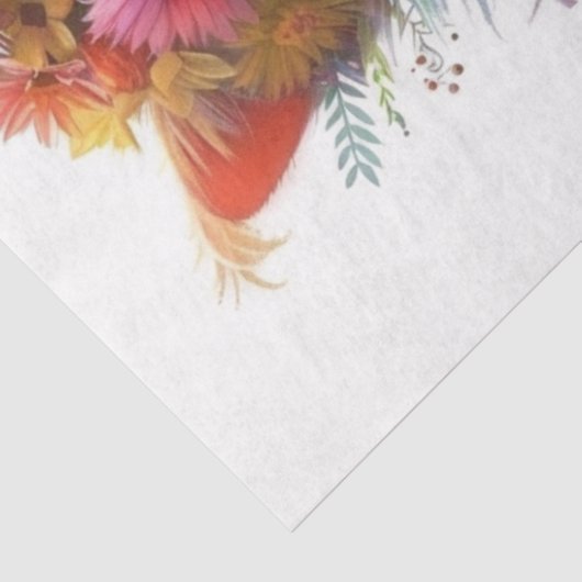 Decoupage Whimsical Bright farbige Katze Fiesta Seidenpapier (Ausschnitt)