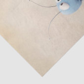 Decoupage Whimsical Cartoon Bookwürmer Raupen Seidenpapier (Ausschnitt)