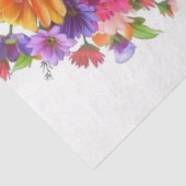 Decoupage Whimsical Cat Blossom Whiskers Seidenpapier (Ausschnitt)