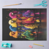 Decoupage Whimsical Coy's farbenfrohe Hunde Seidenpapier (Basteln)