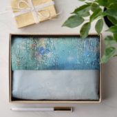 Decoupage Whimsical Digital Rabbit Portrait Seidenpapier (Geschenk)