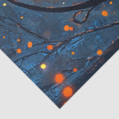 Decoupage Whimsical Fairy Glows Mushroom Seidenpapier (Ausschnitt)