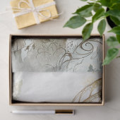 Decoupage Whimsical Fairy Red Mushroom Artwork Seidenpapier (Geschenk)