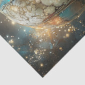 Decoupage Whimsical Fairy verzauberter Wald Ballon Seidenpapier (Ausschnitt)