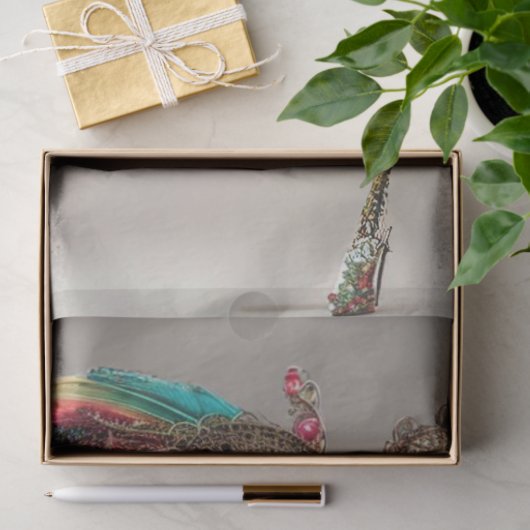 Decoupage Whimsical Fantasy Character Wackadoodle Seidenpapier (Geschenk)