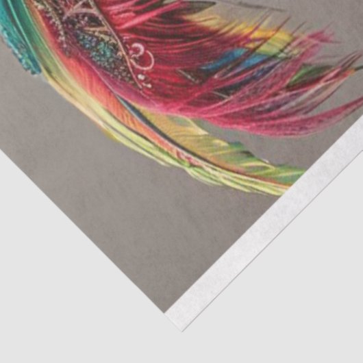 Decoupage Whimsical Fantasy Character Wackadoodle Seidenpapier (Ausschnitt)