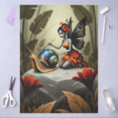 Decoupage Whimsical Flower Fairy Seidenpapier (Basteln)