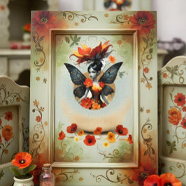 Decoupage Whimsical Flower Fairy Seidenpapier