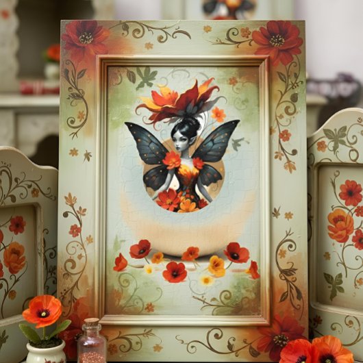 Decoupage Whimsical Flower Fairy Seidenpapier