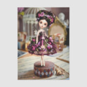Decoupage Whimsical Flower Fairy Seidenpapier (Vorderseite)