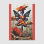 Decoupage Whimsical Flower Fairy Seidenpapier (Vorderseite)