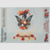 Decoupage Whimsical Flower Fairy  Seidenpapier (Vorderseite)