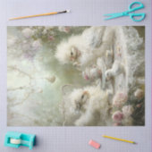 Decoupage Whimsical Fluffy Chickens Tee Party Seidenpapier (Basteln)