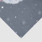 Decoupage Whimsical Gorilla Wear Weihnachtsmannmüt Seidenpapier (Ausschnitt)