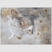 Decoupage Whimsical Highland Blume Seidenpapier (Vorderseite)