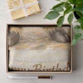 Decoupage Whimsical Highland Cupcake Birthday Seidenpapier (Geschenk)