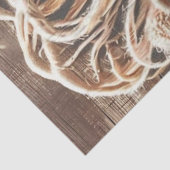 Decoupage Whimsical Highland Kuh Dreadlocks Strahl Seidenpapier (Ausschnitt)