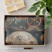 Decoupage Whimsical Hot Air Ballonfahrten Seidenpapier (Geschenk)