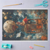 Decoupage Whimsical Hot Air Ballonfahrten Seidenpapier (Basteln)