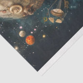 Decoupage Whimsical Hot Air Ballonfahrten Seidenpapier (Ausschnitt)