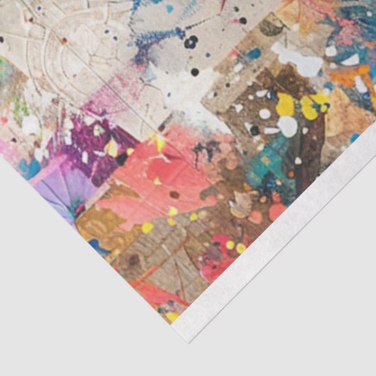 Decoupage Whimsical Jester Digital Art Seidenpapier (Ausschnitt)